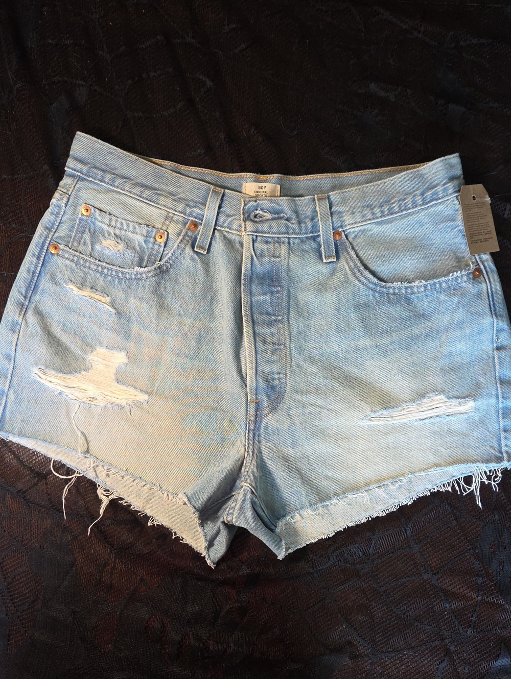 Levi's Women's 501 Original Shorts - Extended Vacation 32